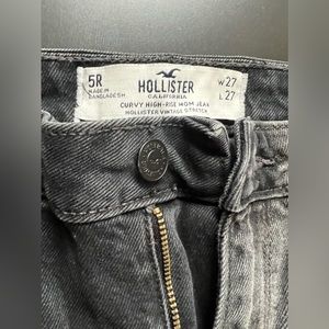 Hollister straight leg mom jeans size 5R